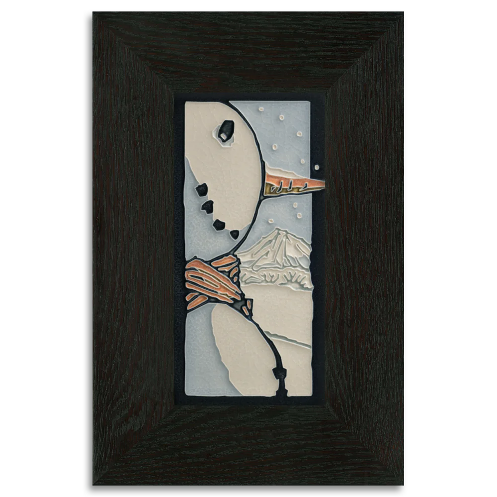 Snowman - 4"x8" Tile