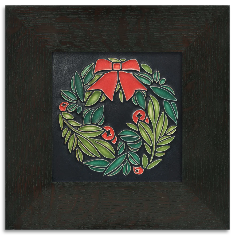 Wreath - 6"x6" Tile
