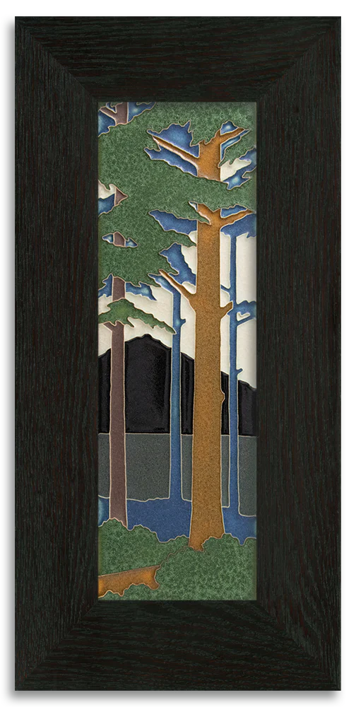 Vertical Pine Landscape - 4"x12" Tile