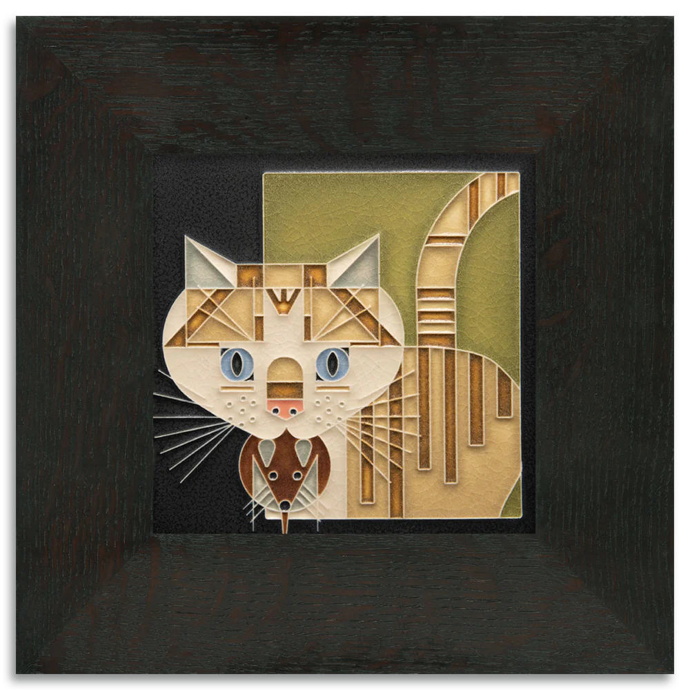 Barn Kitty - 6"x6" Tile