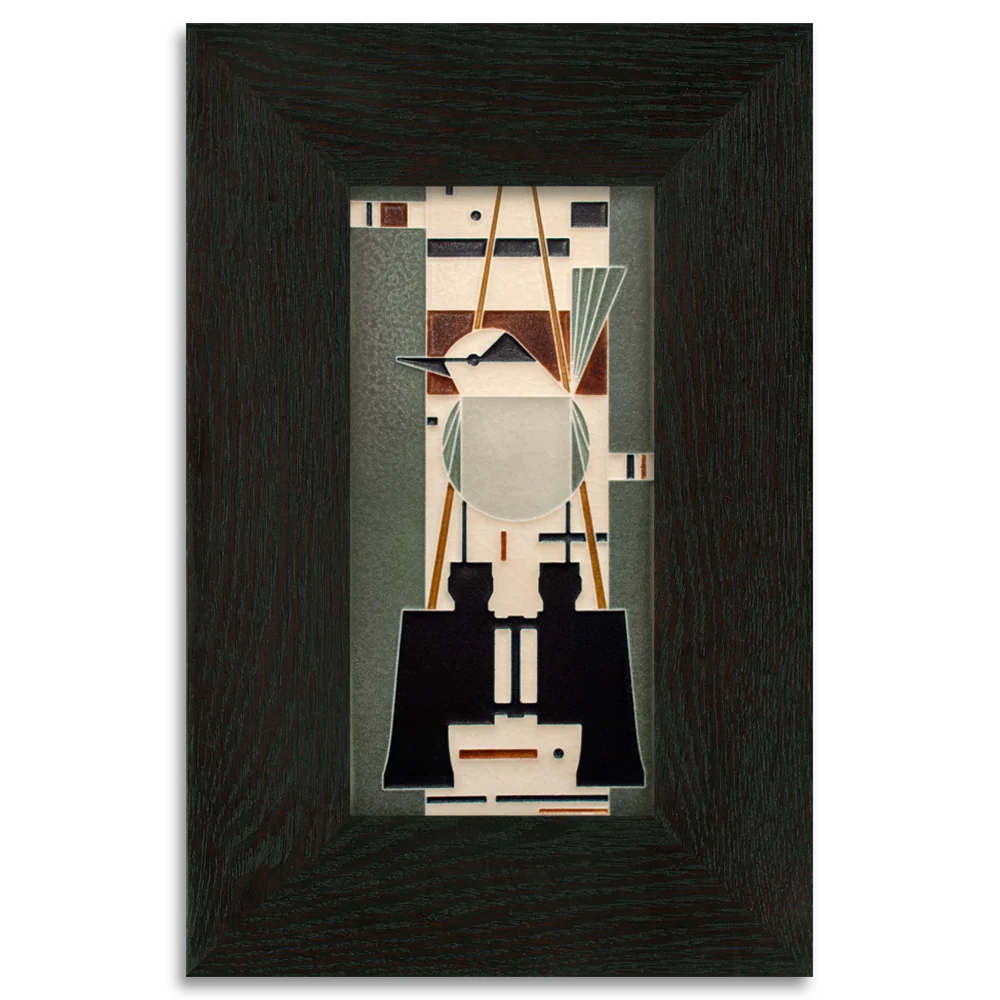Who's Watching Whom - 4x8 Motawi Tileworks Tile