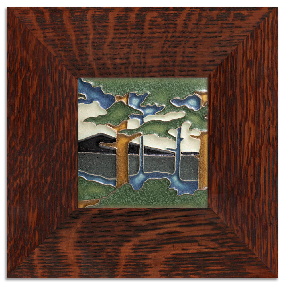 Pine Landscape - 4"x4" Tile