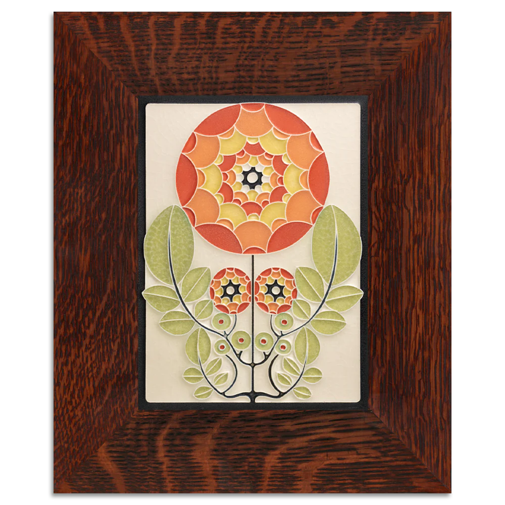 Dahlia - 6"x8" Tile
