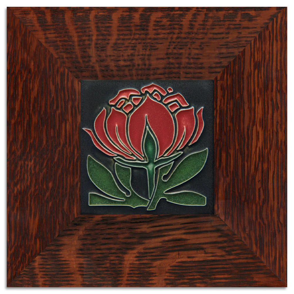 Peony Bloom - 4"x4" Tile