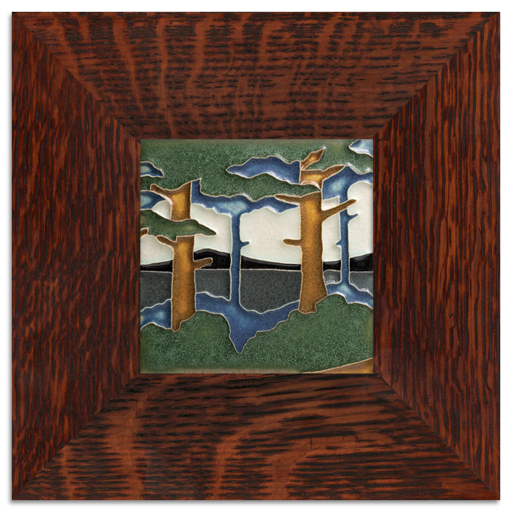 Pine Landscape - 4"x4" Tile