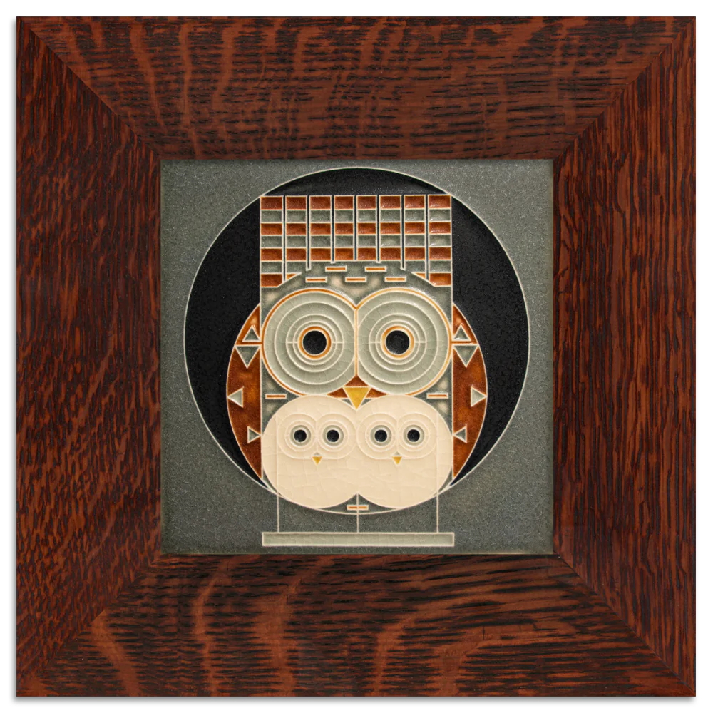 Family Owlbum - 6"x6" Tile