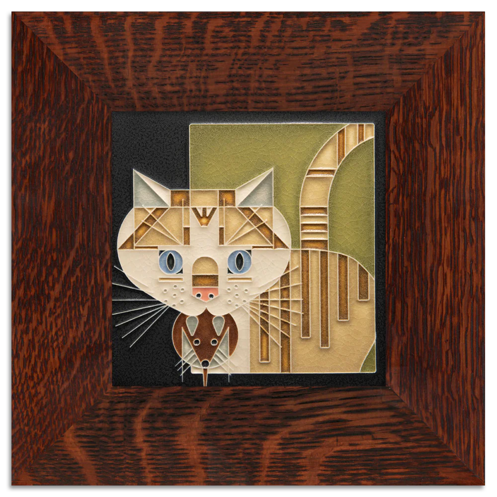 Barn Kitty - 6"x6" Tile
