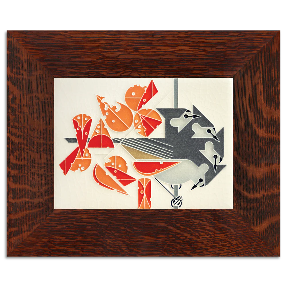 Titmouse Tidbit - 6"x8" Tile