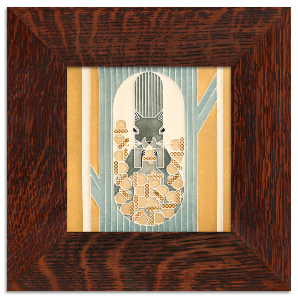 October - 6"x6" Tile