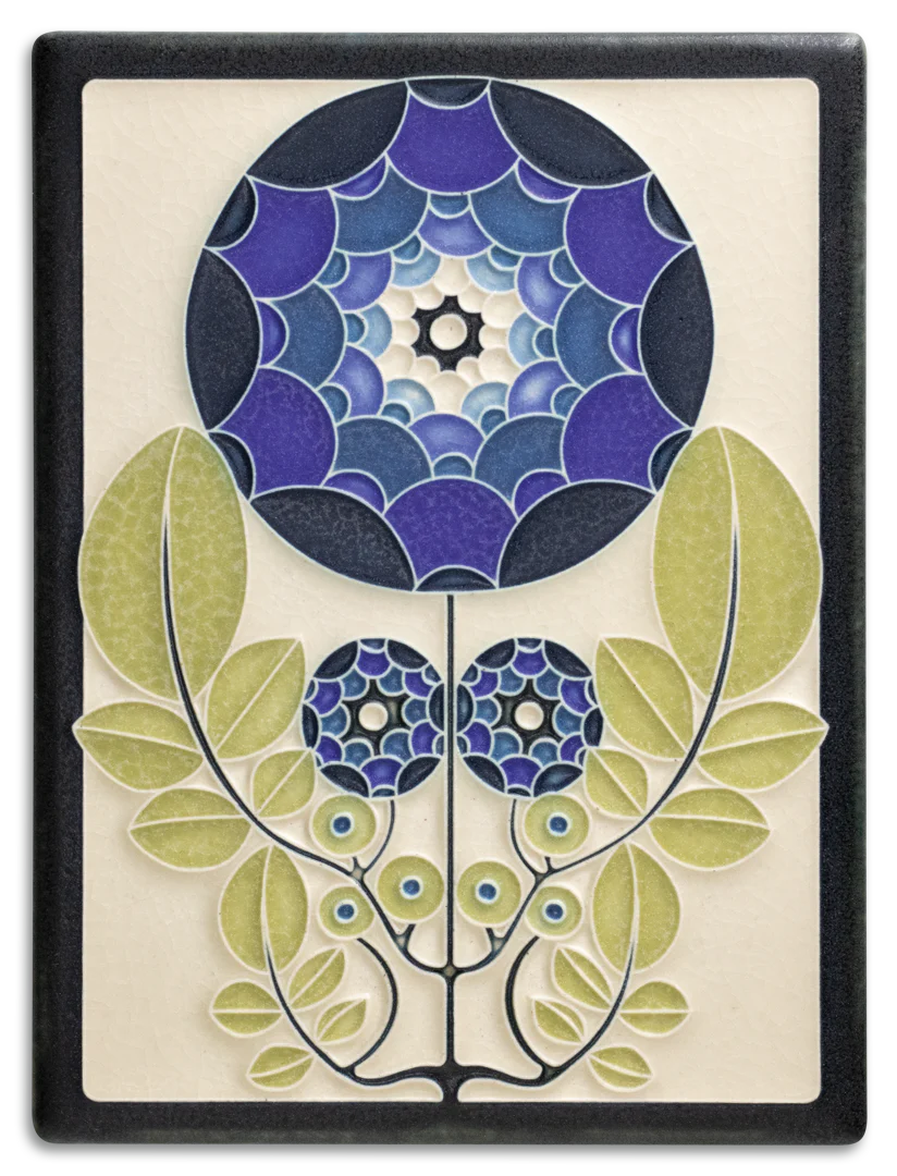 Dahlia - 6"x8" Tile