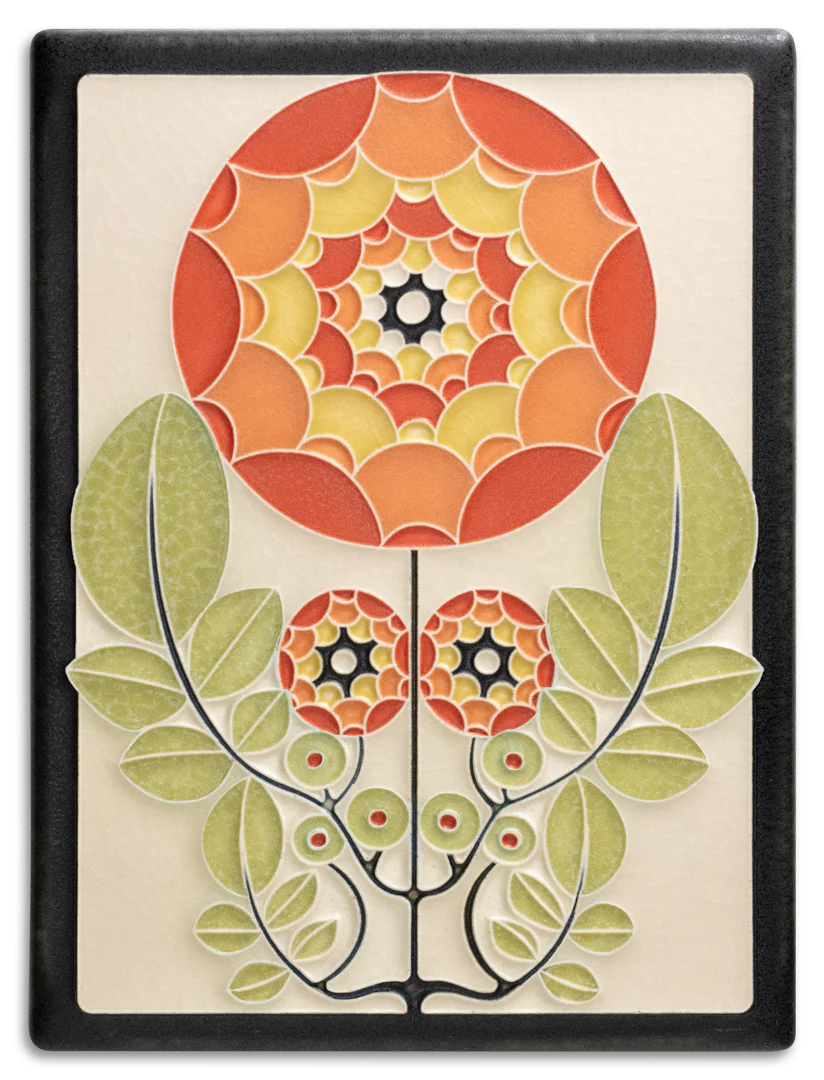 Dahlia - 6"x8" Tile