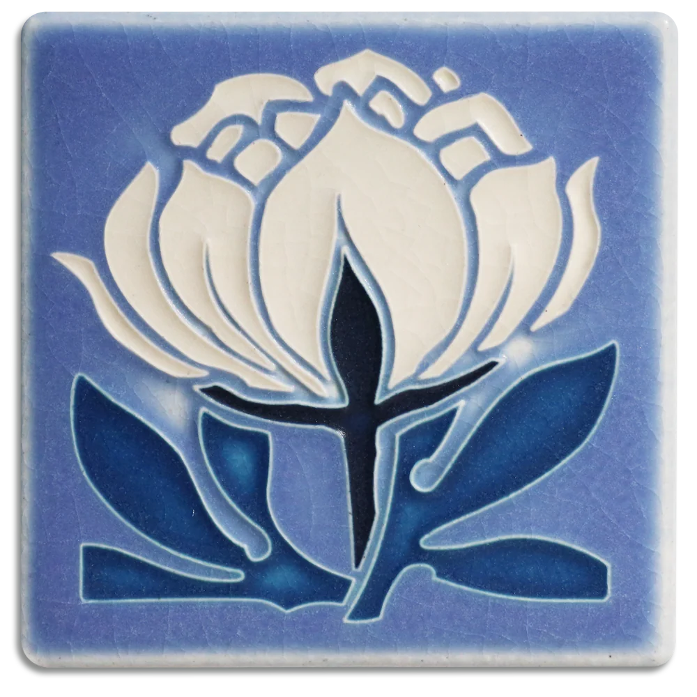 Peony Bloom - 4"x4" Tile