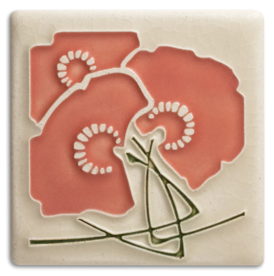 Charming Bouquet - 4"x4" Tile