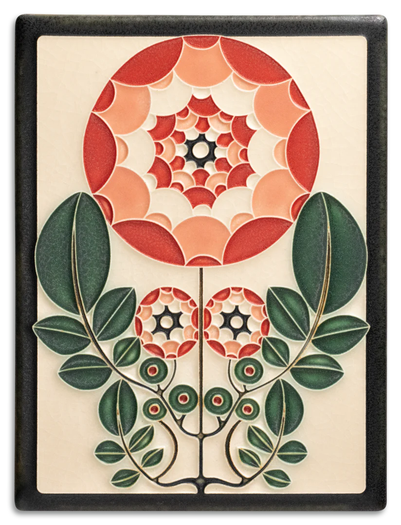 Dahlia - 6"x8" Tile
