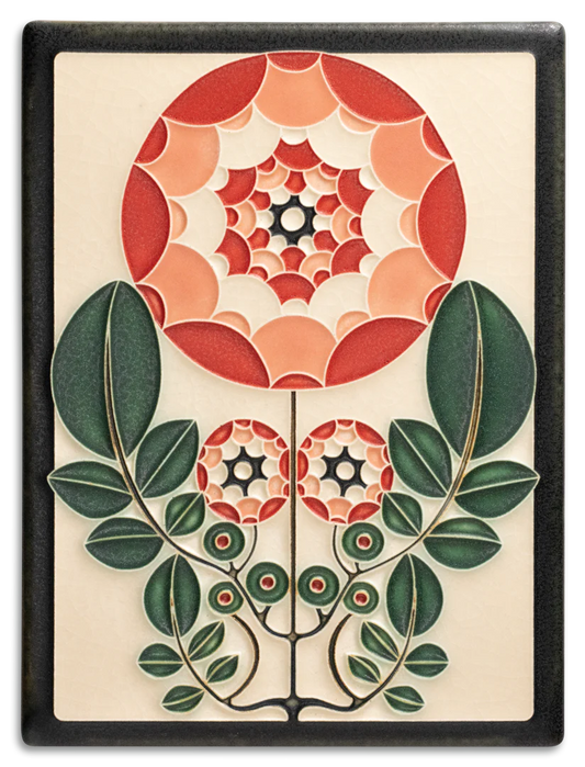 Dahlia - 6"x8" Tile