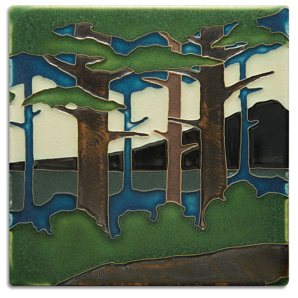 Pine Landscape - 8"x8" Tile