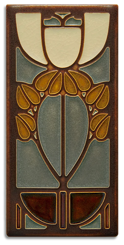 Bell Flower - 4"x8" Tile