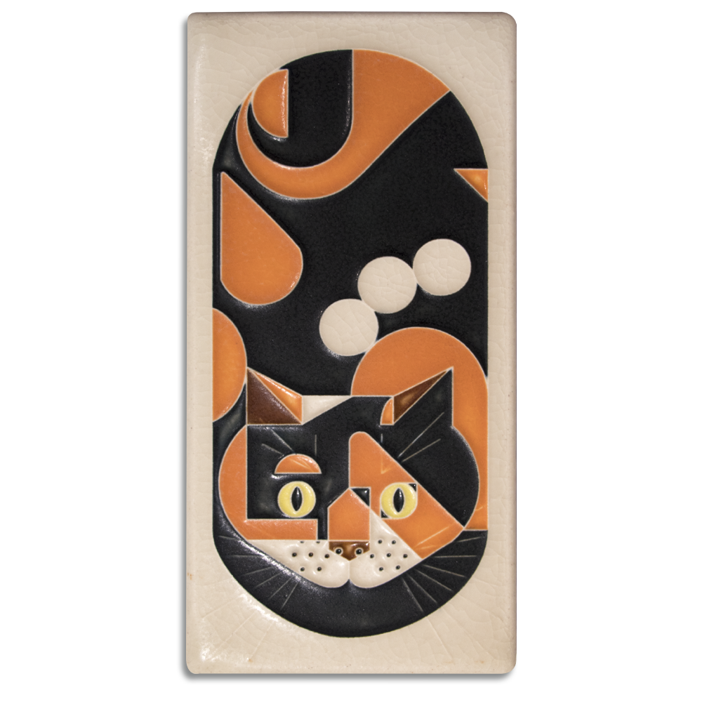 Calico Cat - 4"x8" Tile