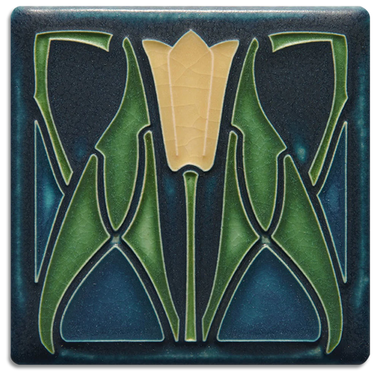 Lotus - 4"x4" Tile