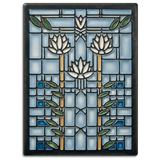 Waterlillies - 6x8 Tile