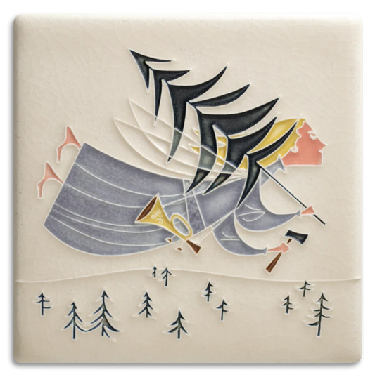 Christmas Spirit - 6"x6" Tile