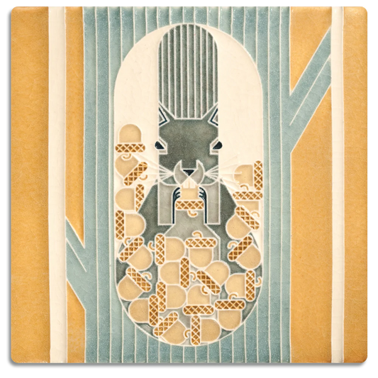 October - 6"x6" Tile