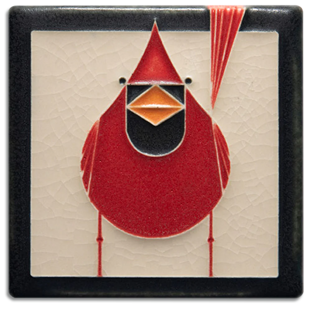 Cardinal - 4"x4" Tile