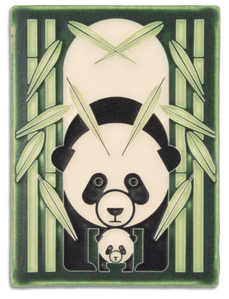 Panda Panda - 6"x8" Tile