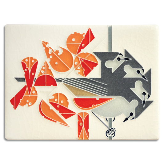 Titmouse Tidbit - 6"x8" Tile