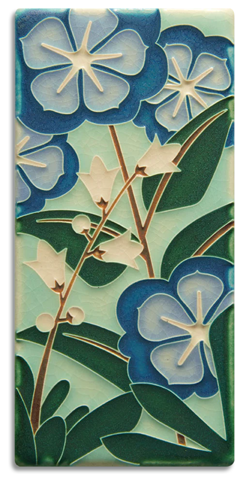 Starry Flowers - 4x8 Tile