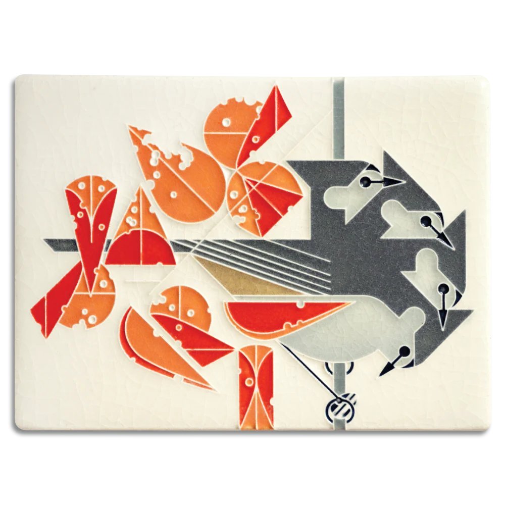 Titmouse Tidbit - 6"x8" Tile