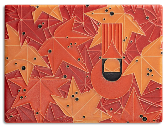 Under the Sweetgum - 6x8 Motawi Tileworks Tile
