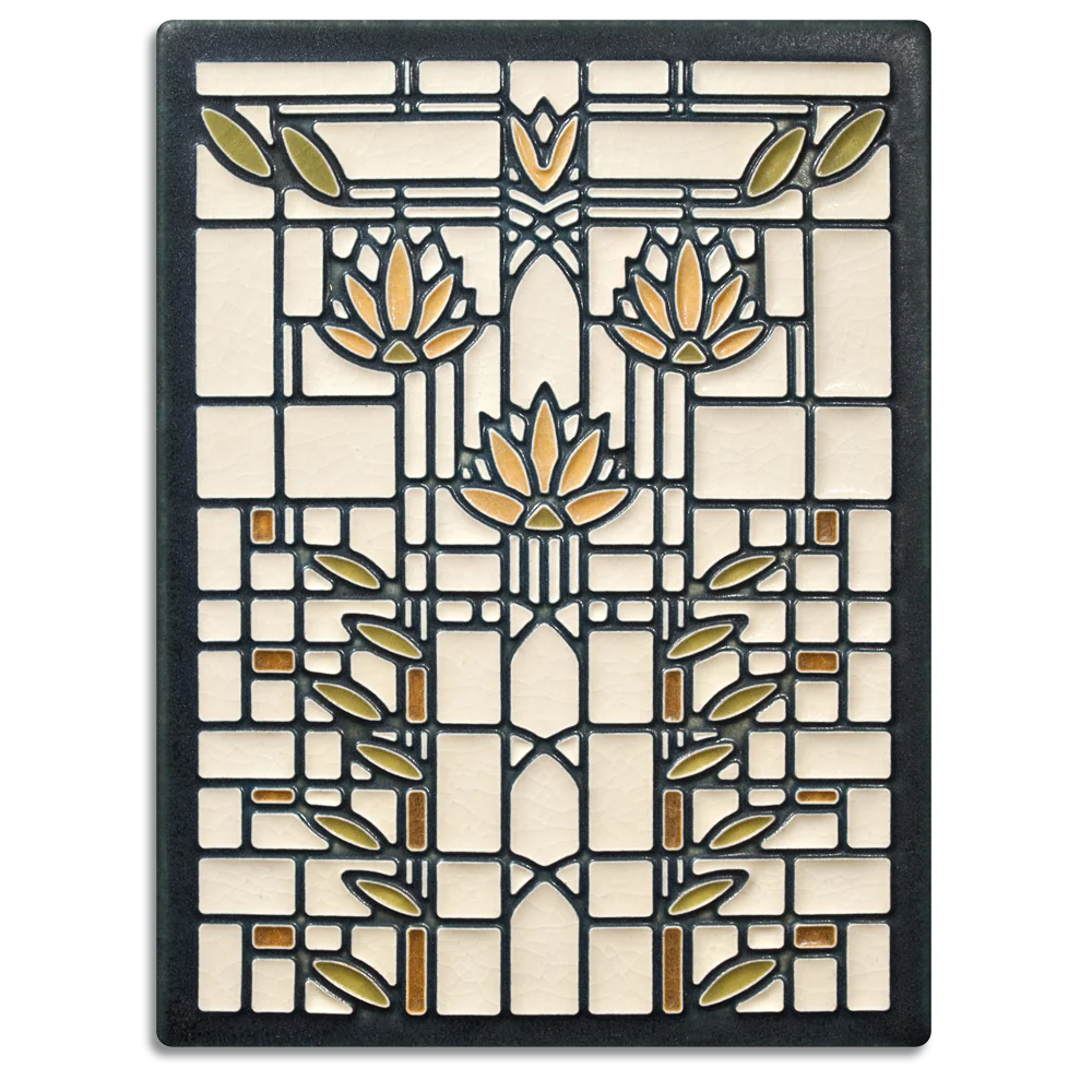 Waterlillies - 6x8 Tile