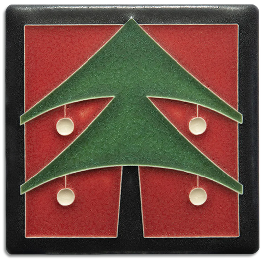 Christmas Tree - 4"x4" Tile