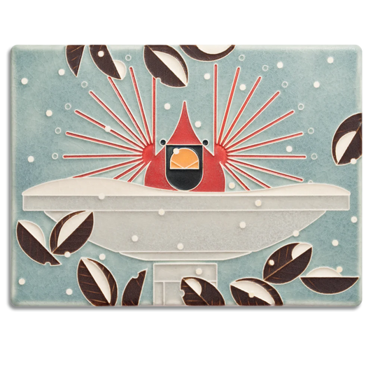 Brrrrdbath - 6"x8" Tile