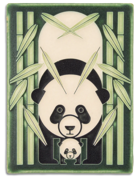 Panda Panda - 6"x8" Tile