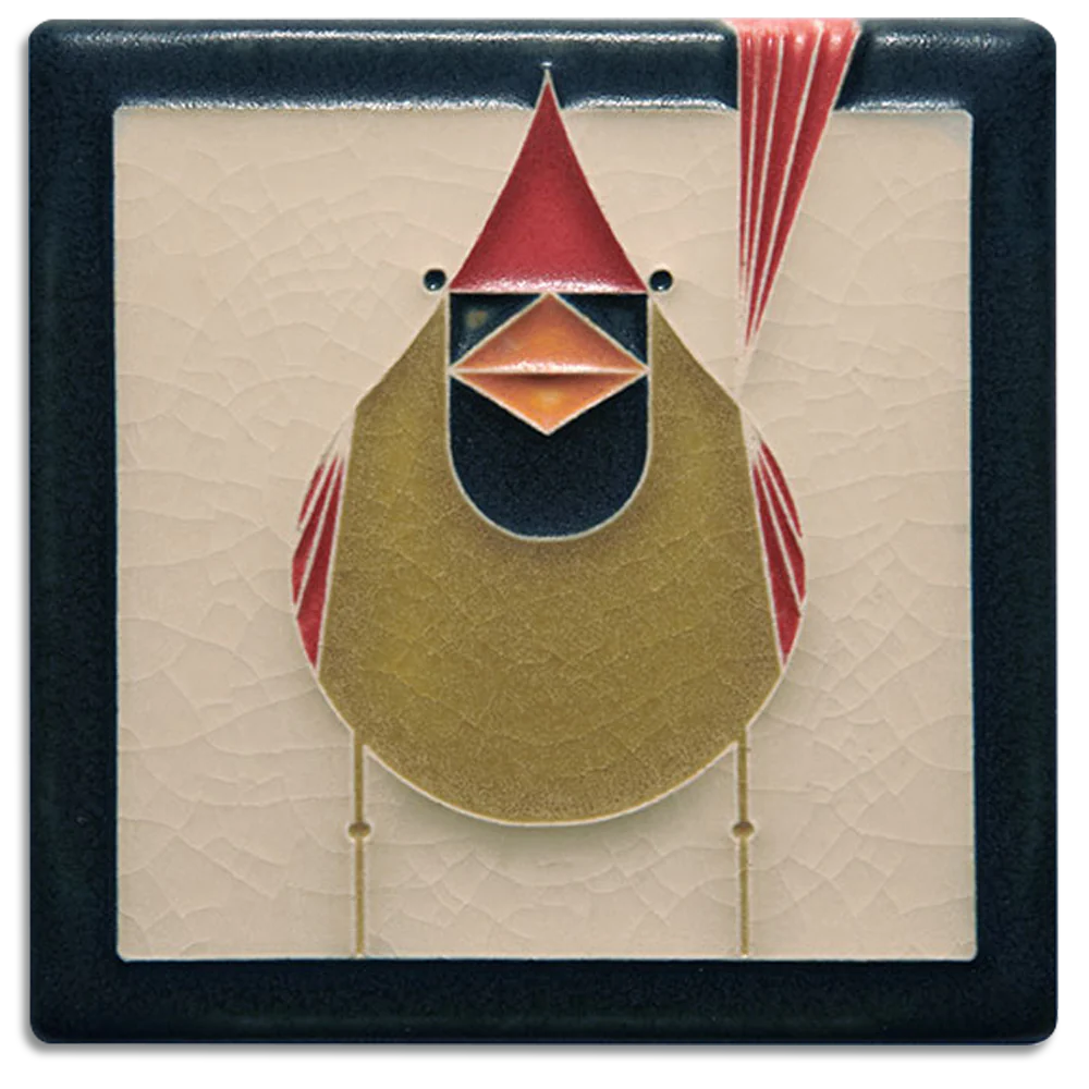 Cardinal - 4"x4" Tile