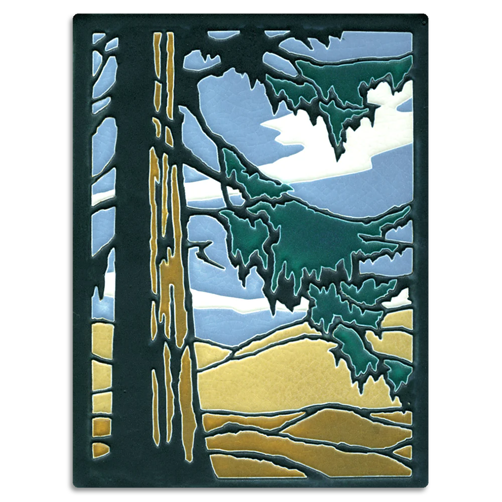 Redwood - 6"x8" Tile