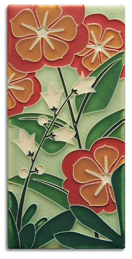 Starry Flowers - 4x8 Tile