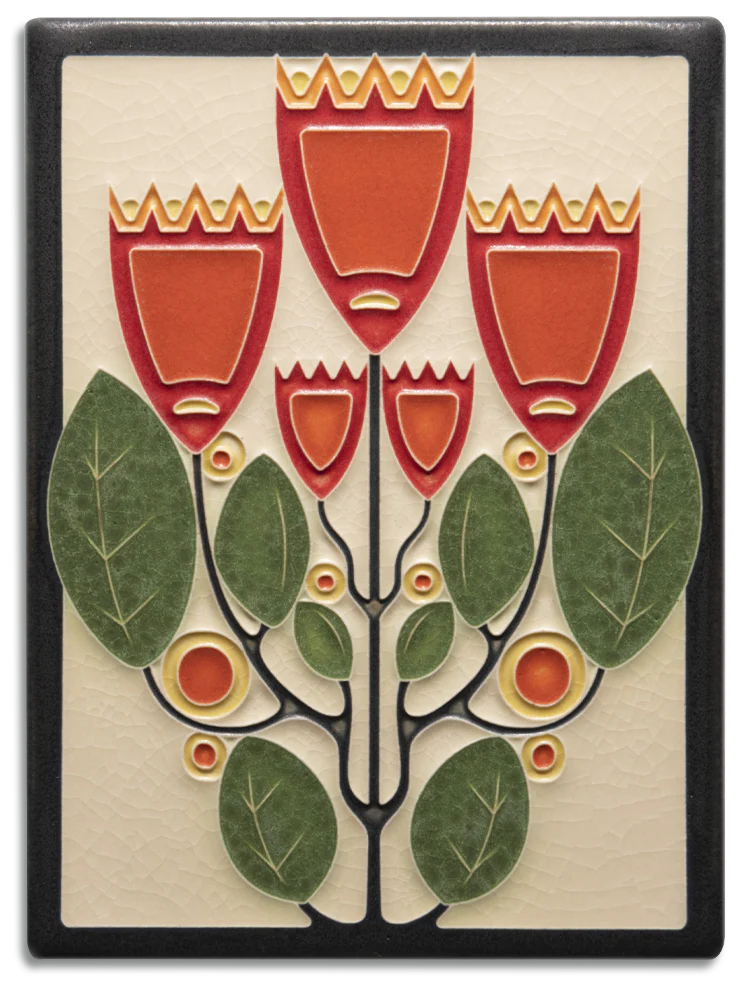 Crown Quintet - 6"x8" Tile