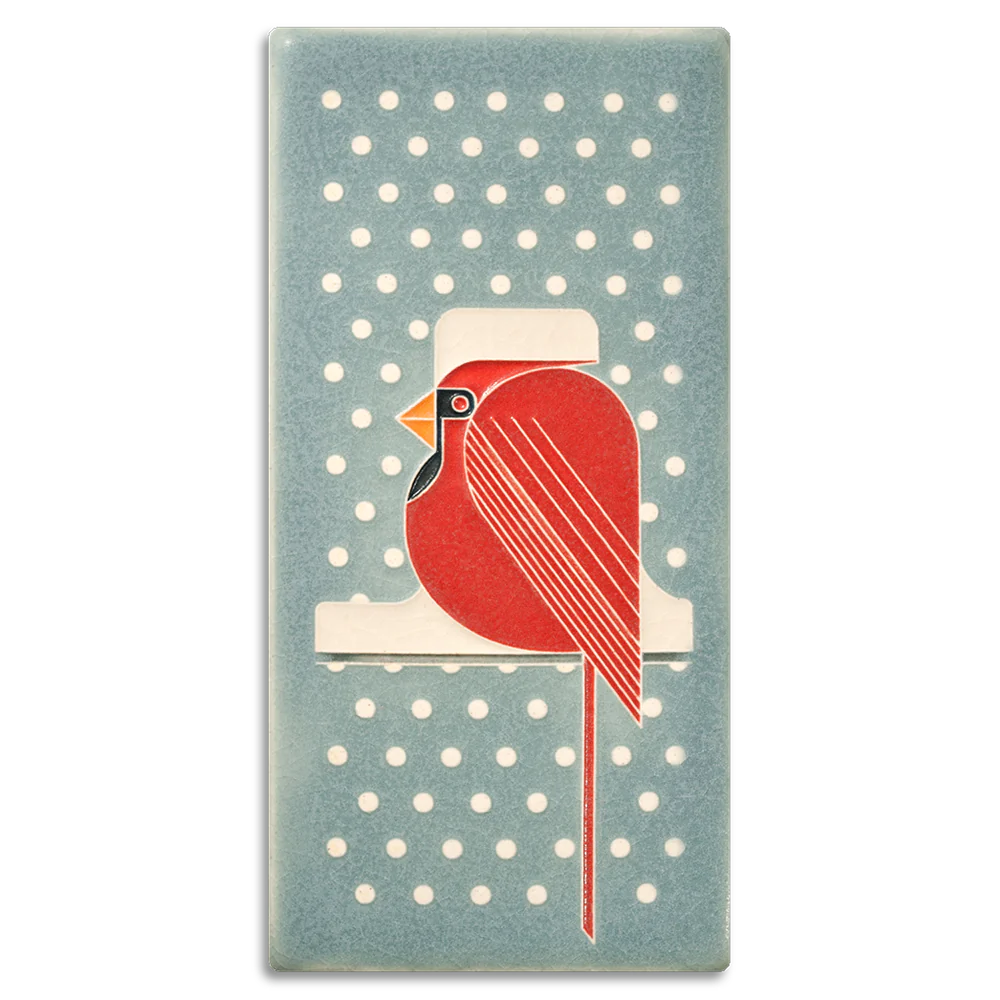 Cool Cardinal - 4"x8" Tile
