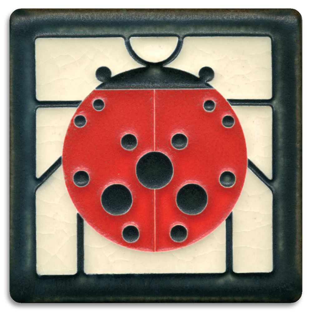 Ladybug - 4"x4" Tile