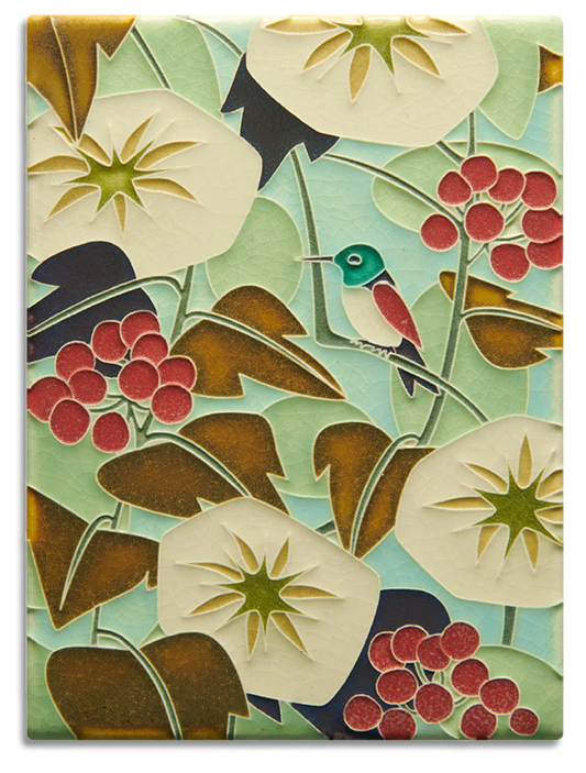 Hummingbird - 6"x8" Tile