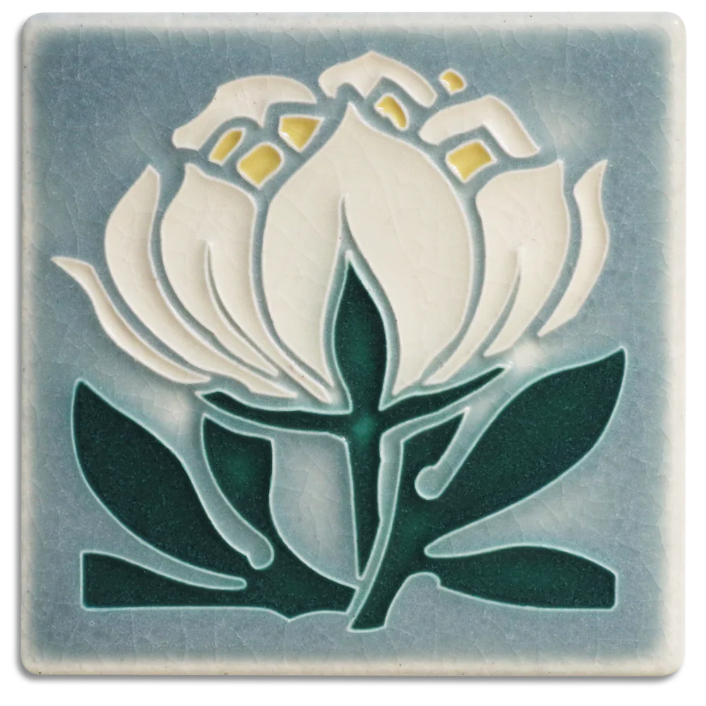 Peony Bloom - 4"x4" Tile