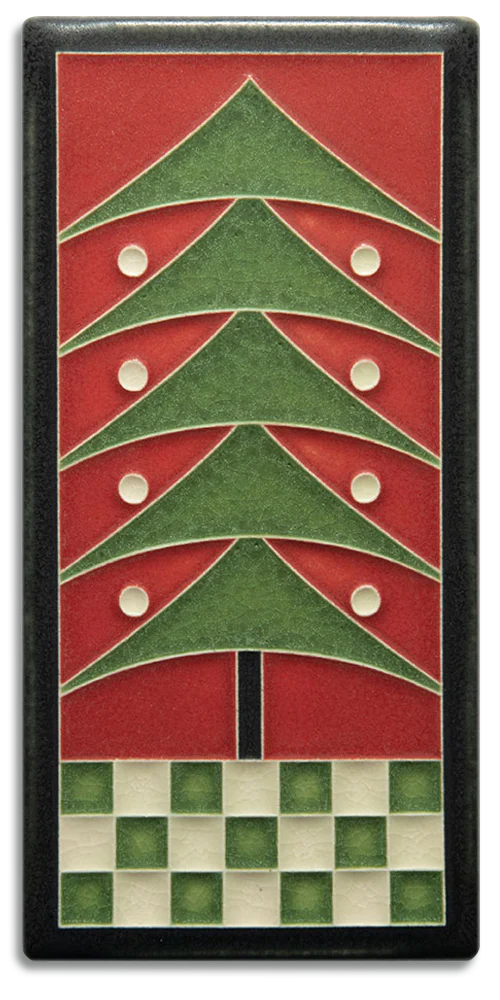 Dard Hunter Tree - 4"x8" Tile