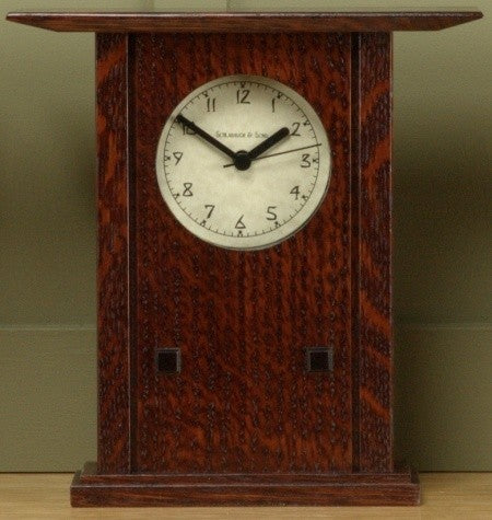 Prairie Style Mantle Clock