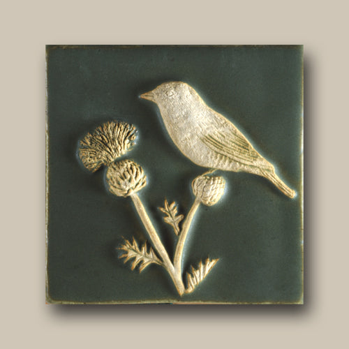 Goldfinch - 6"x6" Tile