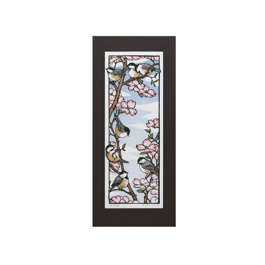 Chickadees (Giclée)