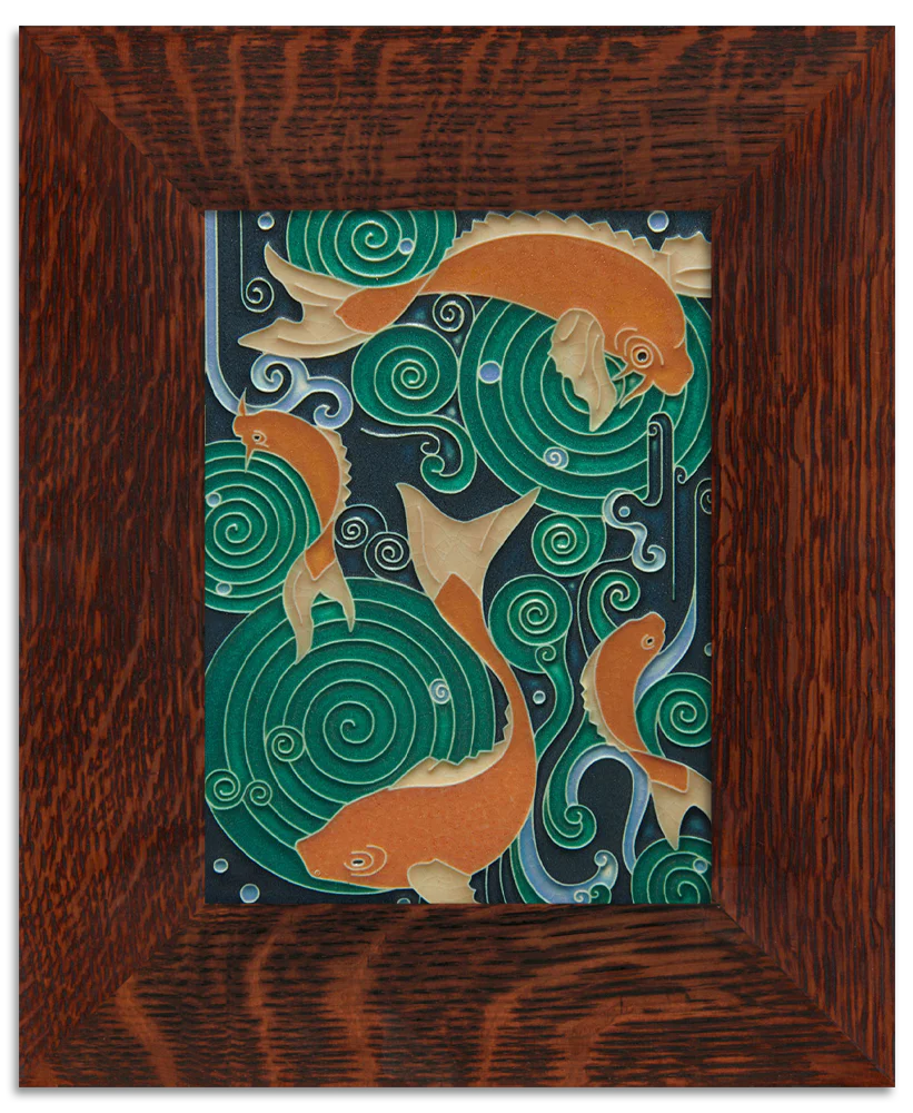 Koi Pond - 6"x8" Tile