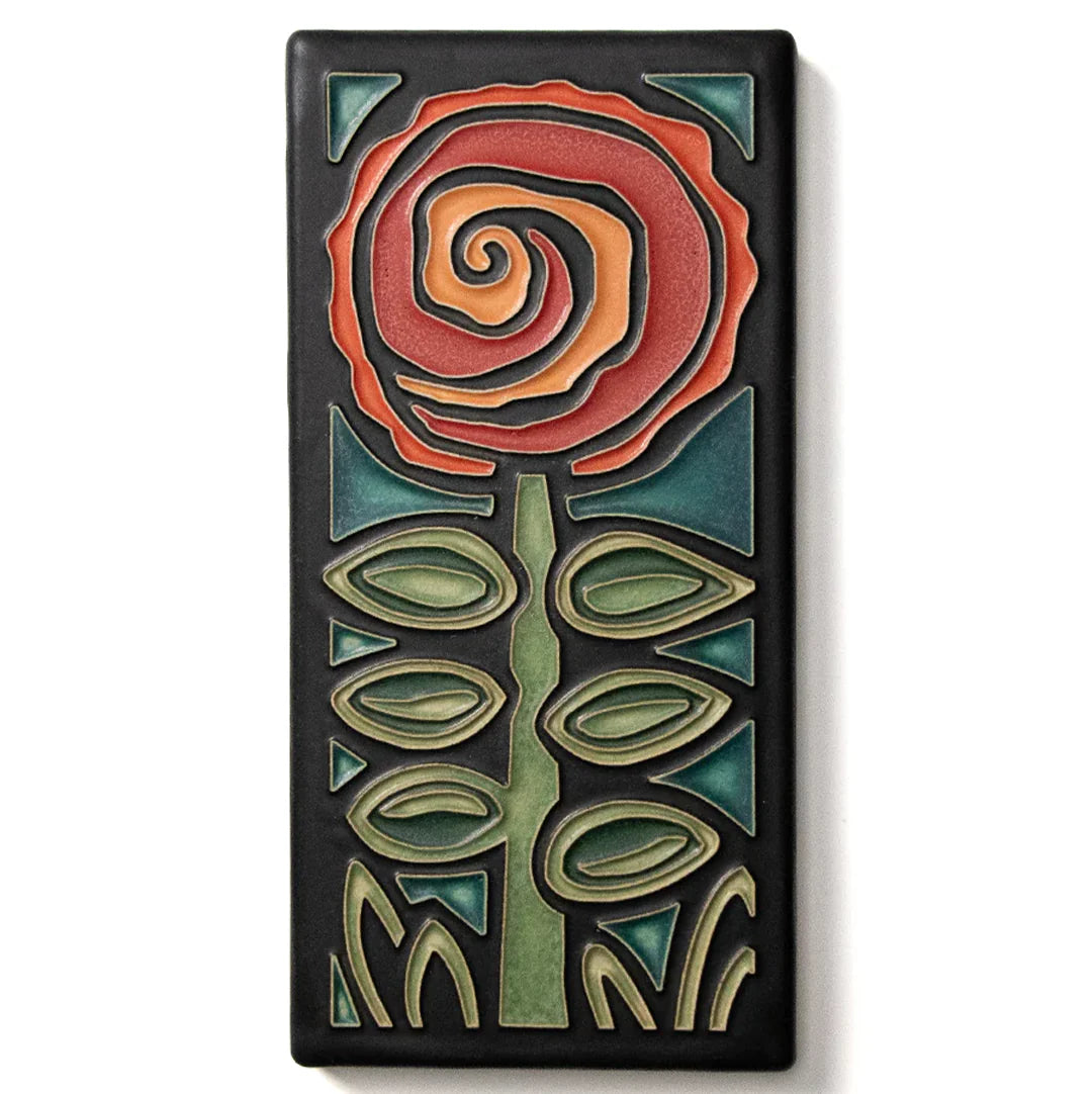 Percival's Petals - 4"x8" Tile